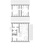 Ferienwohnpark Nurdachhaus Typ 8 Ndt 105 Dom wakacyjny Immenstaad am Bodensee